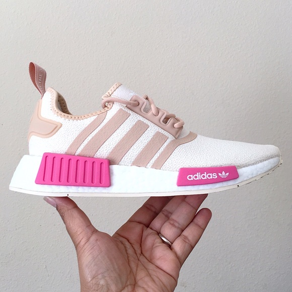 adidas nmd beige pink